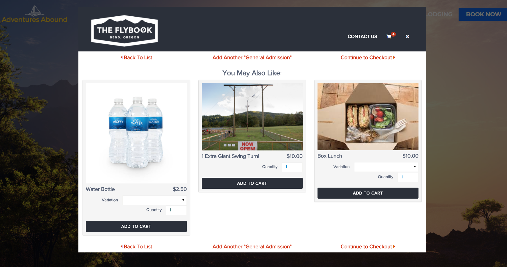 Item Sales in The Flybook
