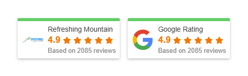 Refreshing Mountain Review Badges